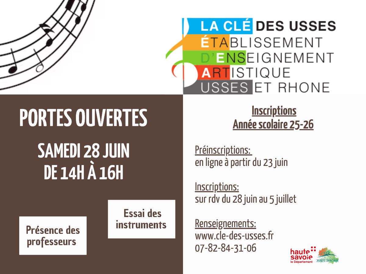 Portes ouvertes et Inscriptions