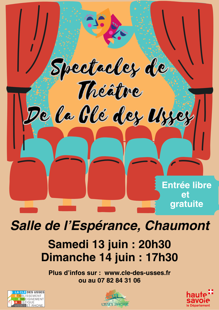 Spectacles de théâtre 2026