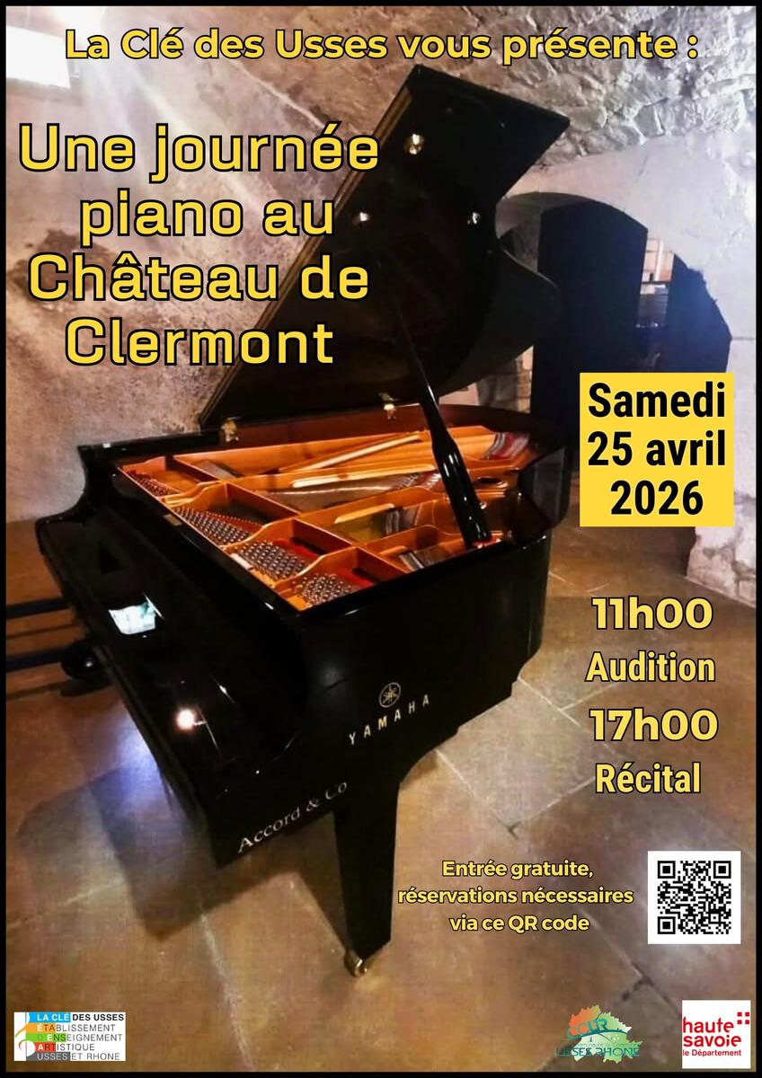 Journée Piano au Château de Clermont 2026