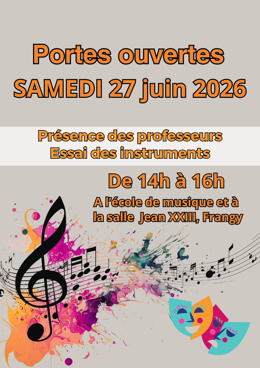 PORTES OUVERTES ET INSCRIPTIONS 2026-2027